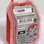 Parafuso Cabe�a Sextavada com Porca - M4x20mm, 14Un ref� 60425 MADER