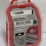 Parafuso com Bucha, 5x30mm, 4Un ref 60422 MADER