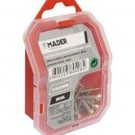 Parafuso Cabe�a Chata, Auto-Perfurante para Metal, 3.5x20, 26Un ref� 60408 MADER