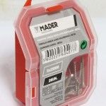 Parafuso Cabe�a Chata, Auto-Perfurante para Metal, 3x25, 26Un ref� 60407 MADER