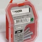 Parafuso Cabe�a Oval Auto-Perfurante, Metal, 5x38mm, 10Un ref� 60398 MADER