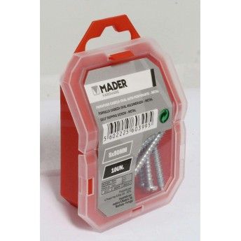 Parafuso Cabe�a Oval Auto-Perfurante, Metal, 5x50mm, 10Un ref� 60399 MADER