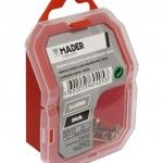 Parafuso Cabe�a Chata, Auto-Perfurante para Metal, 3x16, 30Un ref� 60405 MADER