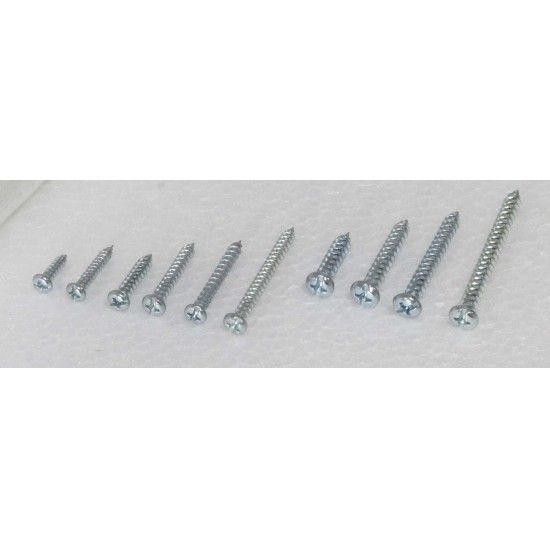 Parafuso Cabe�a Oval Auto-Perfurante, Metal, 3.5x20mm, 30Un ref� 60391 MADER