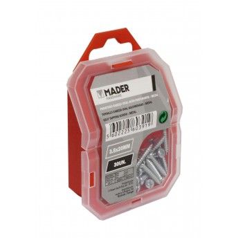 Parafuso Cabea Oval Auto-Perfurante, Metal, 3.5x20mm, 30Un ref 60391 MADER