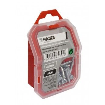 Parafuso Cabe�a Oval Auto-Perfurante, Metal, 4x20mm, 35Un ref� 60392 MADER