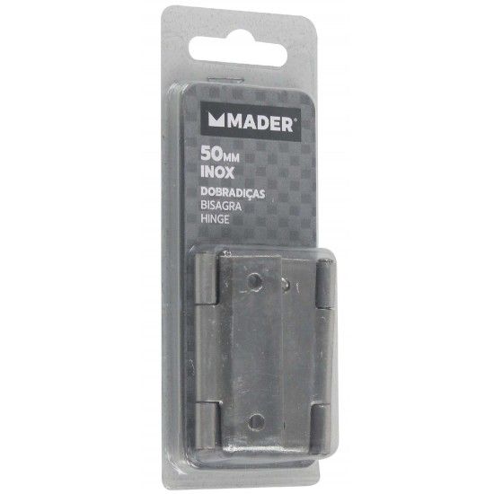 Dobradi�a, INOX, 50mm ref� 60259 MADER