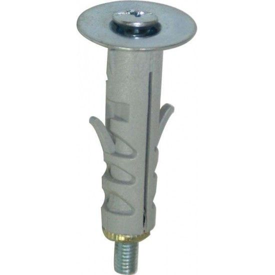 Bucha para Tabiques, Parafuso, 9mm, 6Un ref 60222 MADER