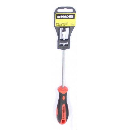 Chave Parafusos, Fenda, CRV, SL10, 200mm ref 59474 MADER