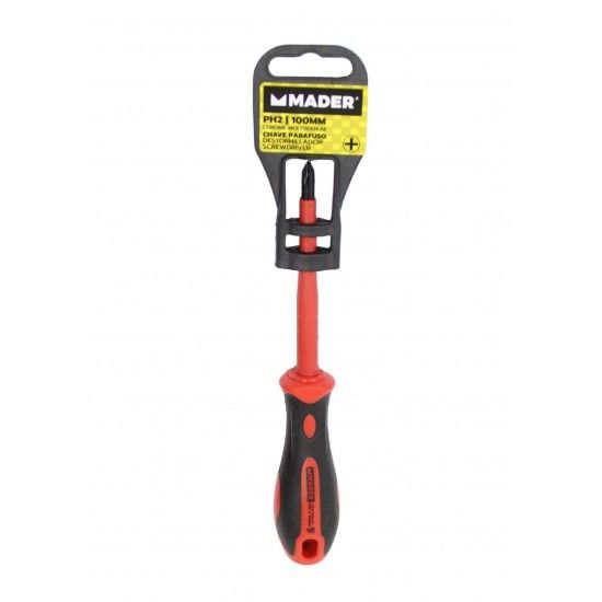 Chave Parafusos, CRMO, PH2x100mm refª 59432 MADER Chave Parafusos, CRMO, PH2x100mm refª 59432 MADER