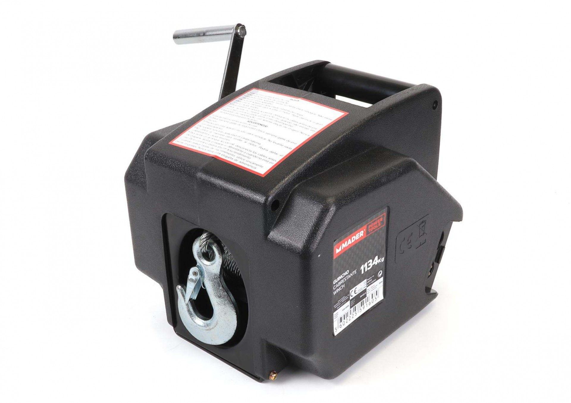 Guincho de Reboque, 1134Kg, 2200W refª 59160 MADER