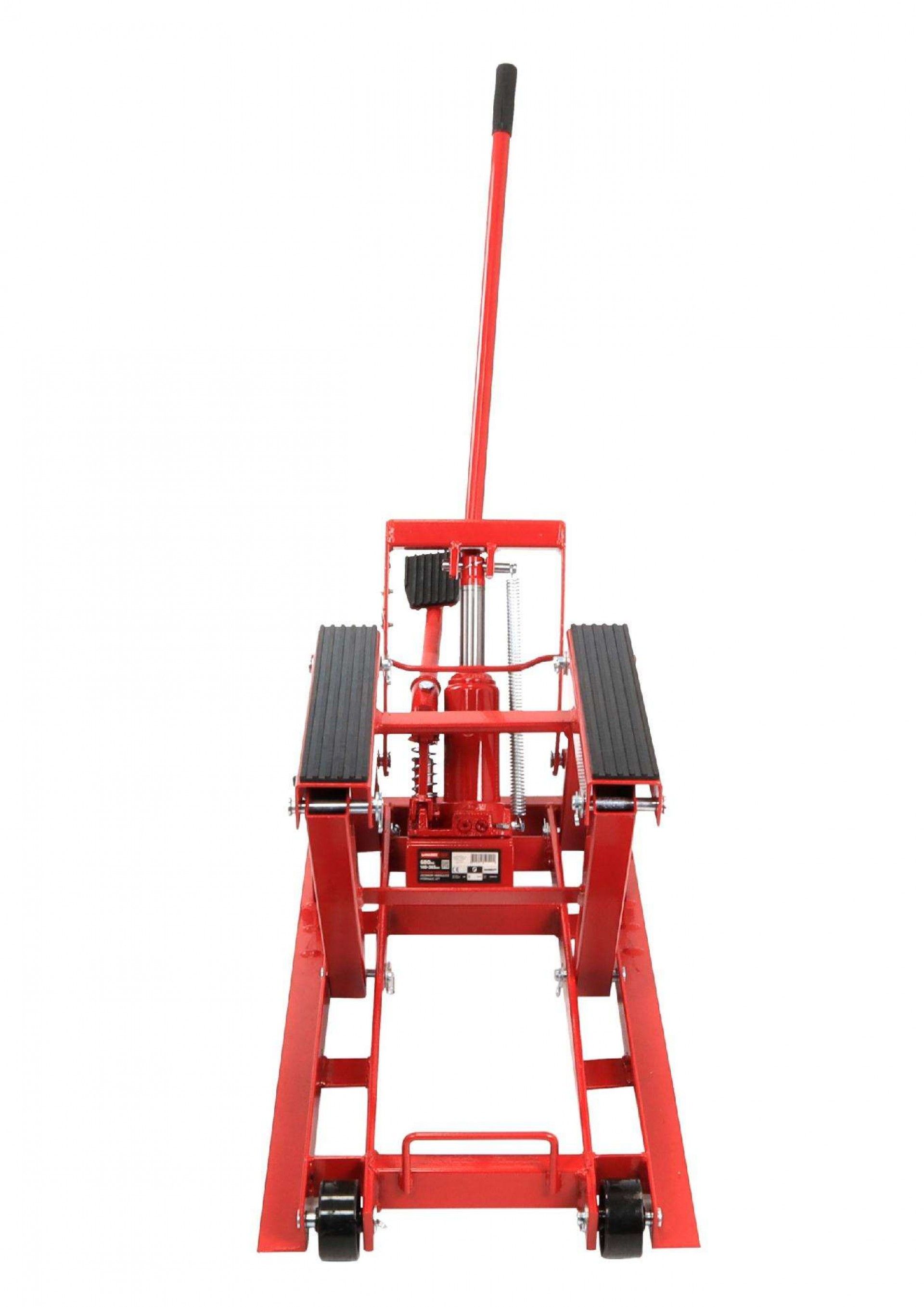 Elevador Hidráulico, para Motos, 680kg - 365 mm refª 59129 MADER