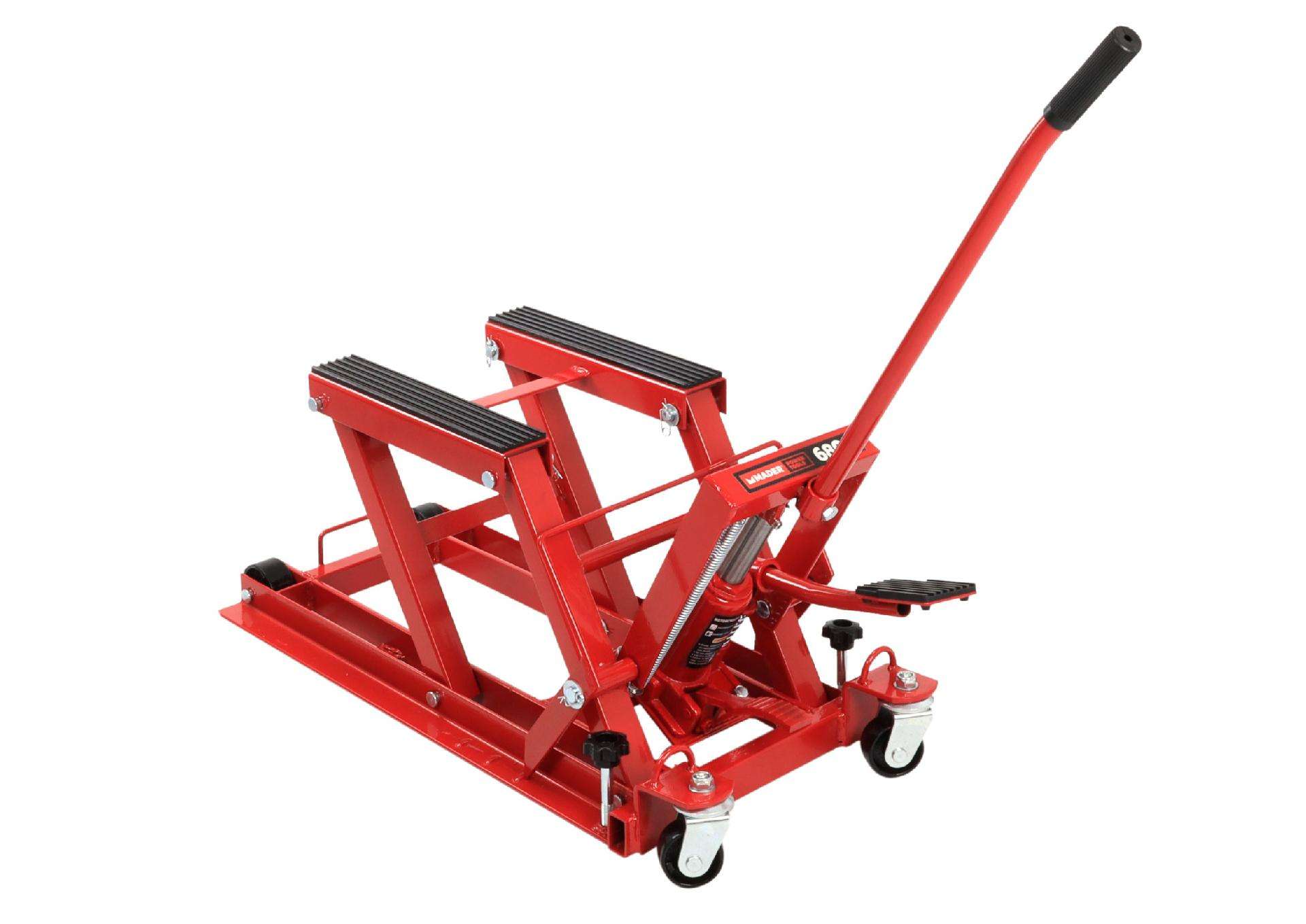 Elevador Hidráulico, para Motos, 680kg - 365 mm refª 59129 MADER