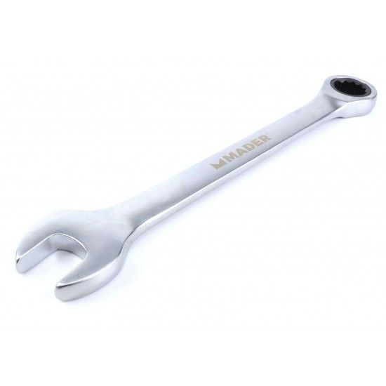 Chave Boca-Luneta, CRV, com Roquete, 19mm refª 58362 MADER Chave Boca-Luneta, CRV, com Roquete, 19mm refª 58362 MADER