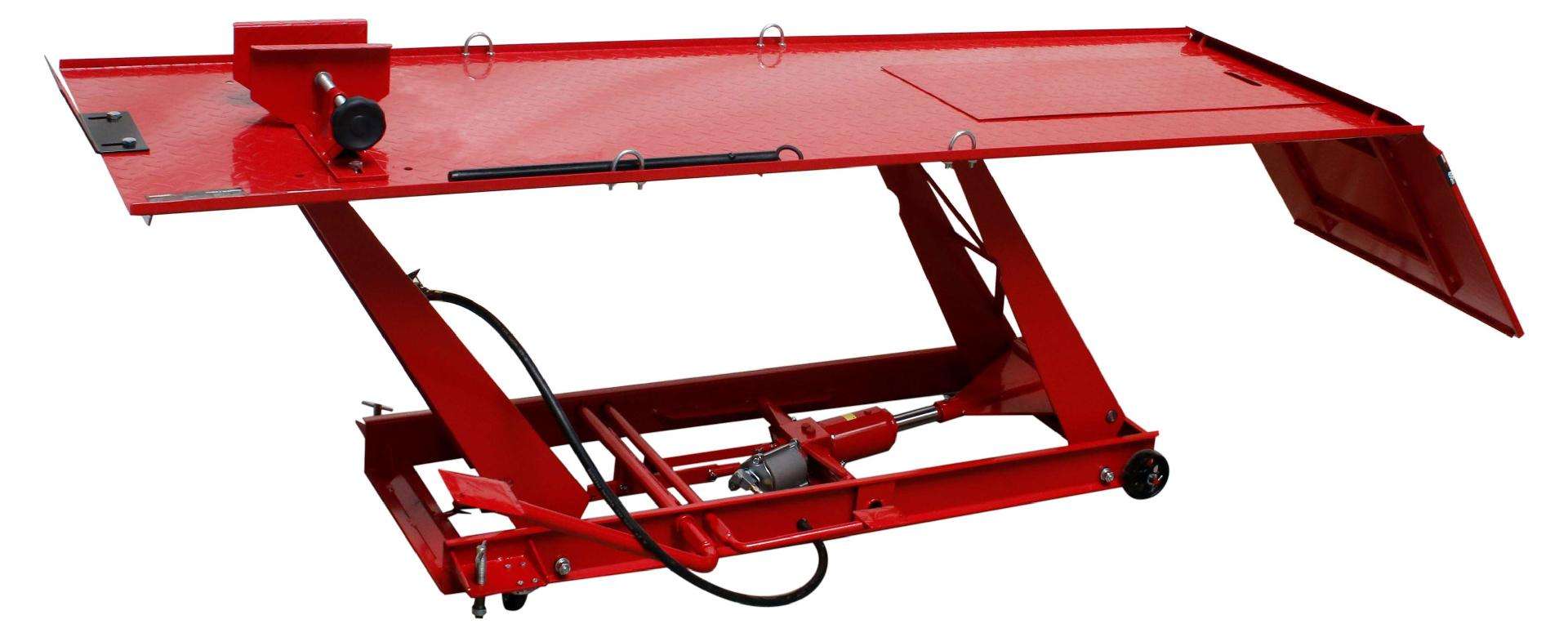 Elevador Hidráulico/Pneumático, para Motos, 450Kg refª 59126 MADER