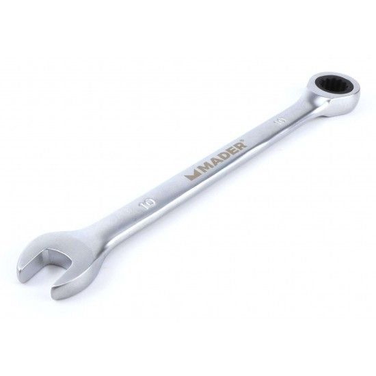 Chave Boca-Luneta, CRV, com Roquete, 10mm ref 58357 MADER