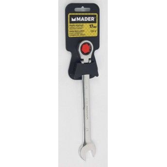 Chave Boca-Luneta, com Roquete Articulado, 17mm ref 58352 MADER