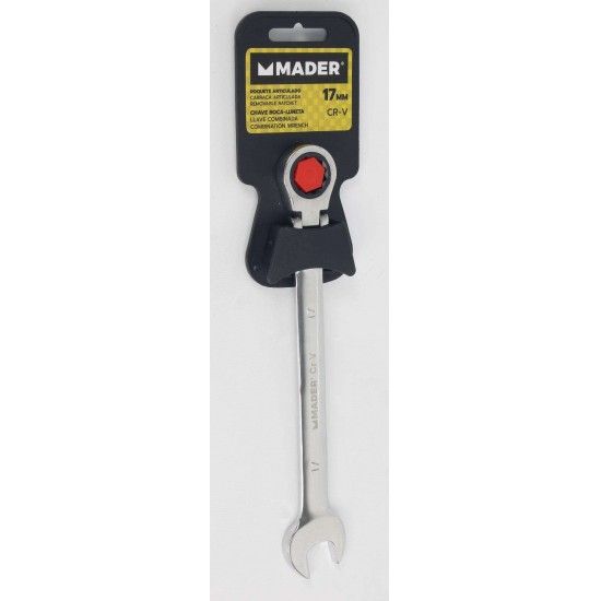 Chave Boca-Luneta, com Roquete Articulado, 17mm ref 58352 MADER