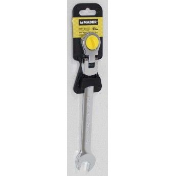 Chave Boca-Luneta, com Roquete Articulado, 13mm ref 58348 MADER