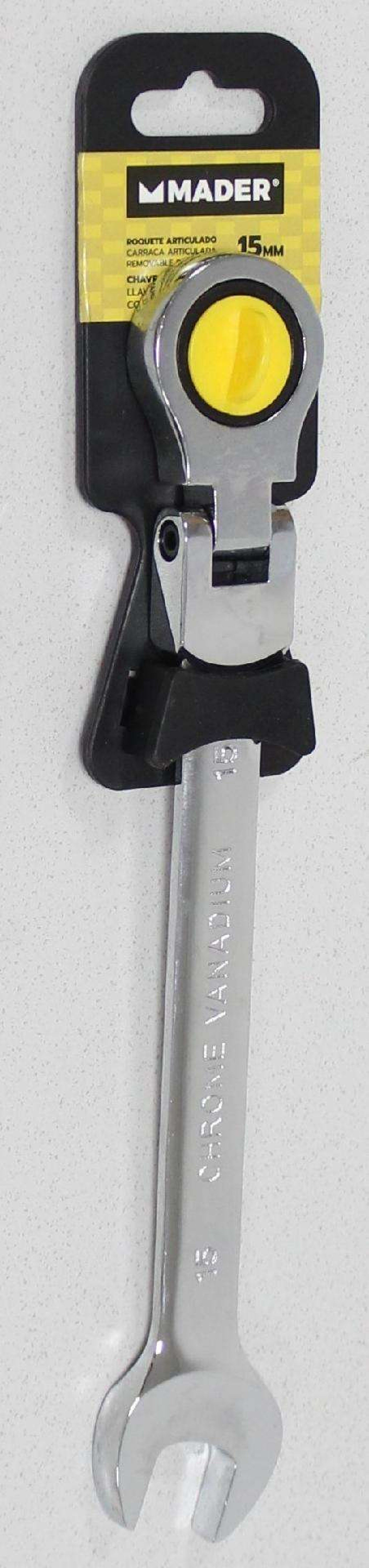 Chave Boca-Luneta, com Roquete Articulado, 15mm refª 58350 MADER