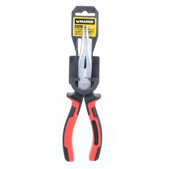 Alicate de Pontas Curvas, CRV, 200mm refª 57732 MADER Alicate de Pontas Curvas, CRV, 200mm refª 57732 MADER