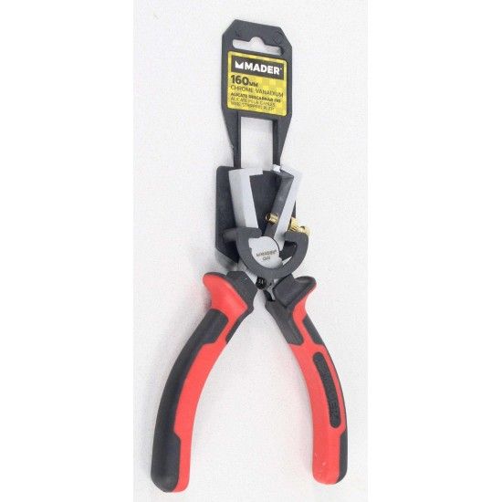 Alicate Descarnar Fios, 160mm refª 57738 MADER Alicate Descarnar Fios, 160mm refª 57738 MADER
