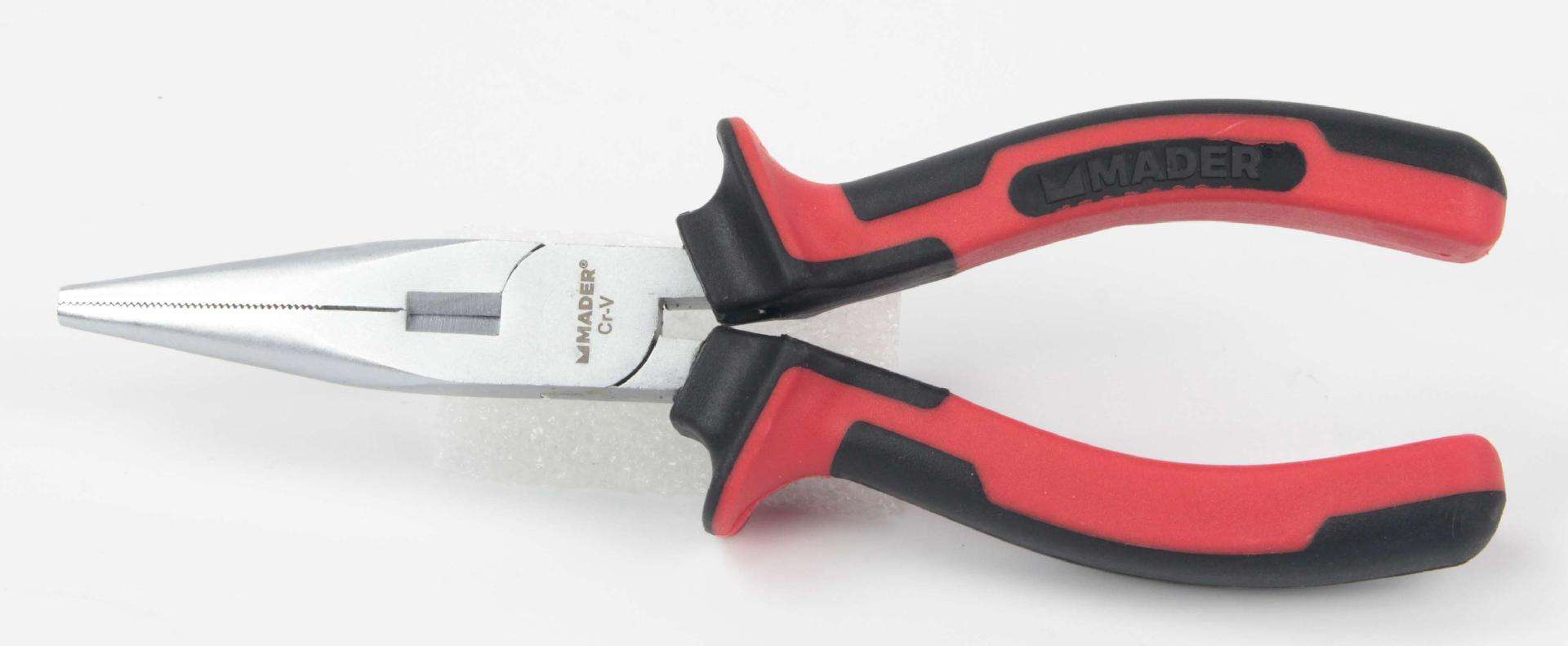 Alicate de Pontas Direita, CRV, 160mm refª 57728 MADER
