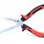 Alicate de Pontas Curvas, CRV, 200mm ref 57732 MADER