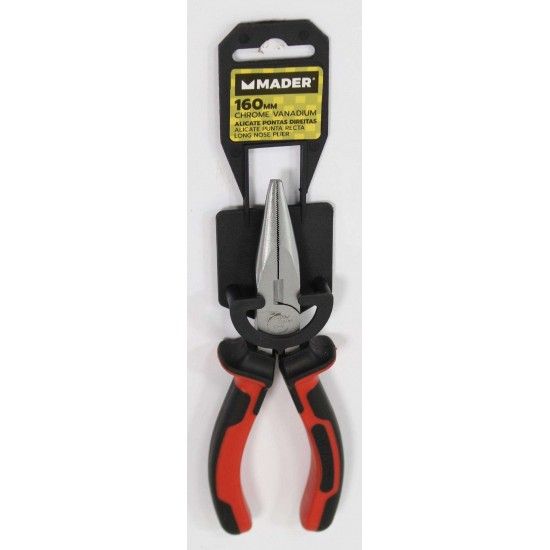 Alicate de Pontas Direita, CRV, 160mm ref 57728 MADER