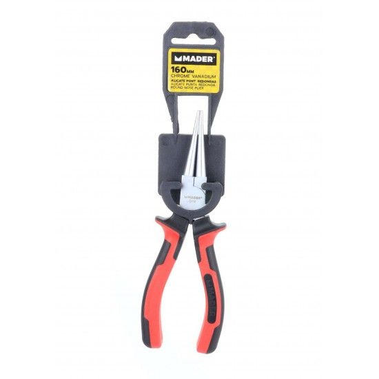 Alicate de Pontas Redondas, CRV, 160mm ref 57726 MADER