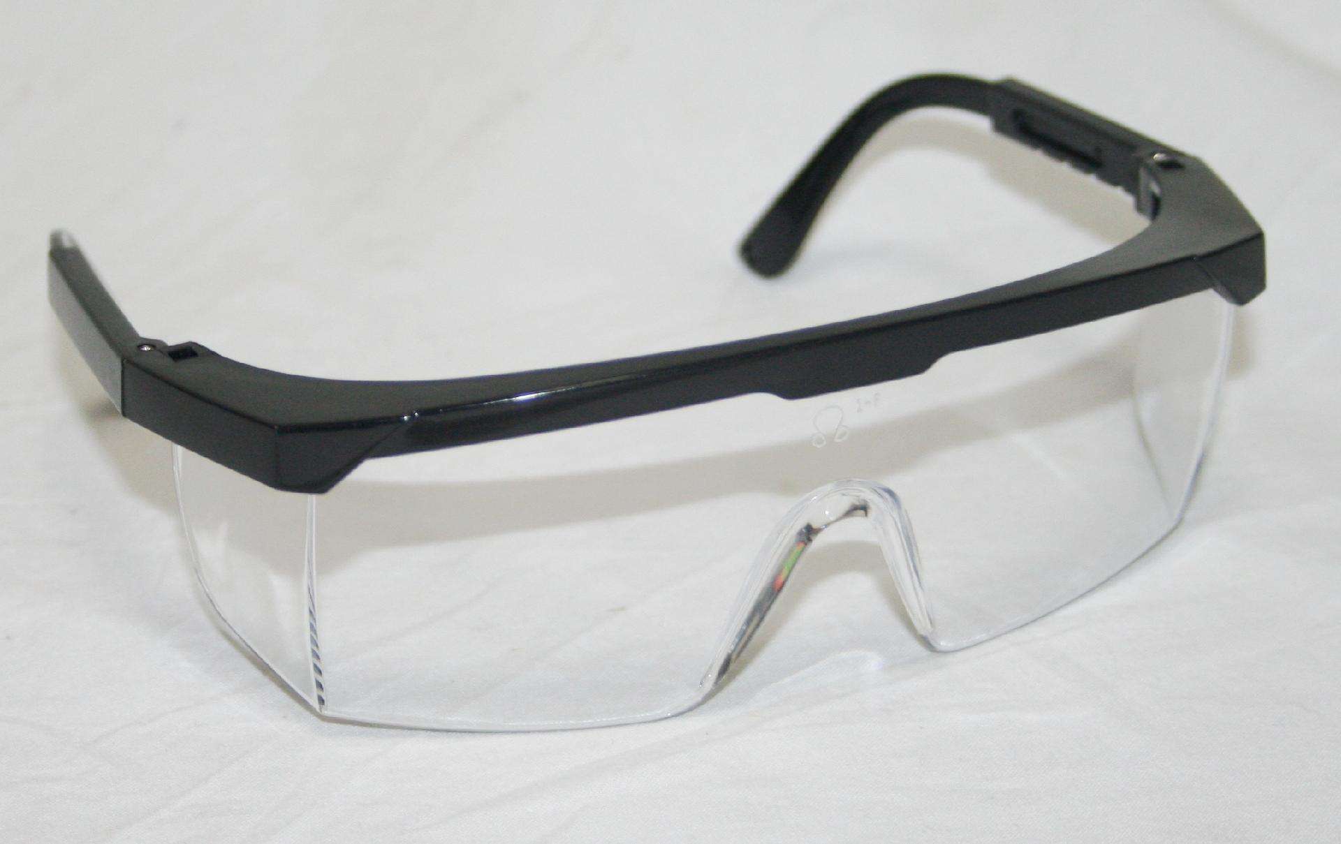 Óculos Proteção, Lente Branca, Armação Preta refª 57687 MADER