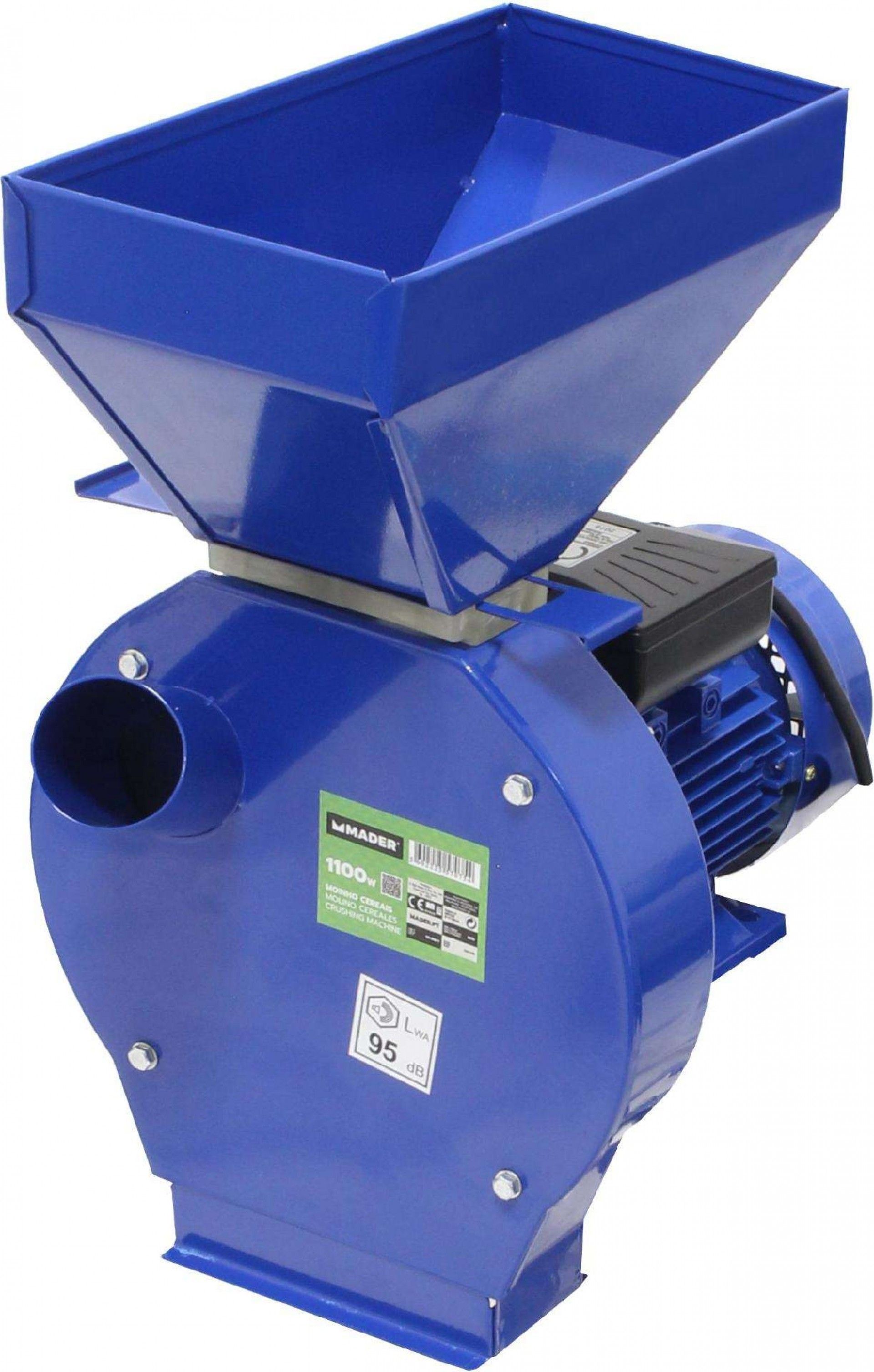 Moinho de Cereais e Triturador de Carolo, 1100W refª 57075 MADER