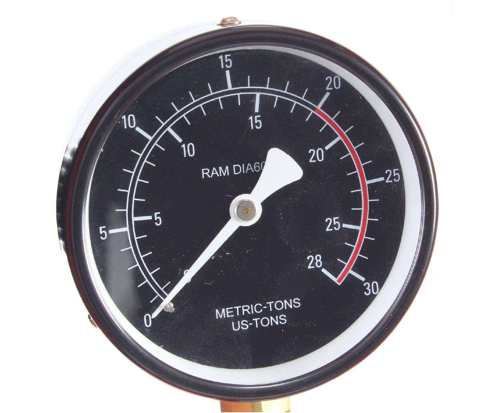 Manómetro, para Prensa 20T refª 56820 MADER