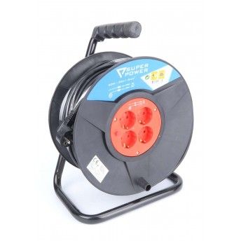 Extenso Eltrica, com Enrolador, 50m  ref 56733 SUPER POWER