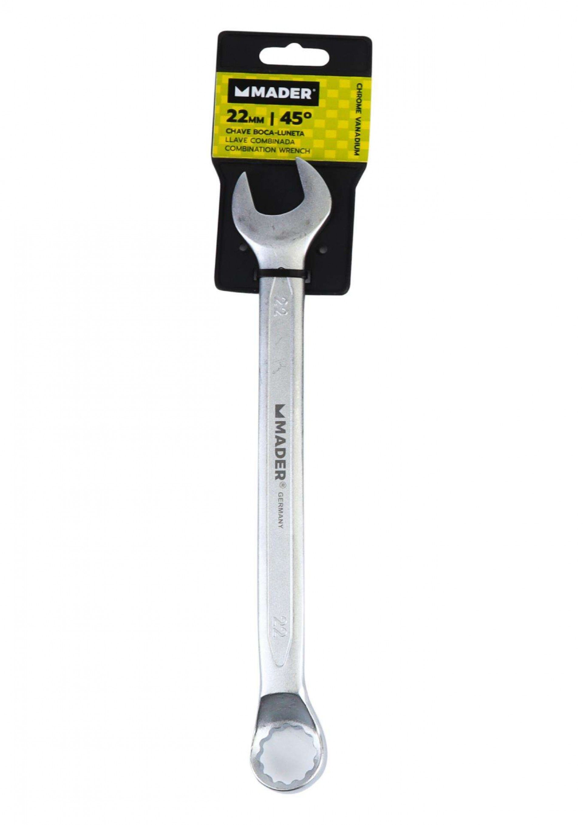 Chave Boca-Luneta, 22mm, 45º ref. 56486 MADER