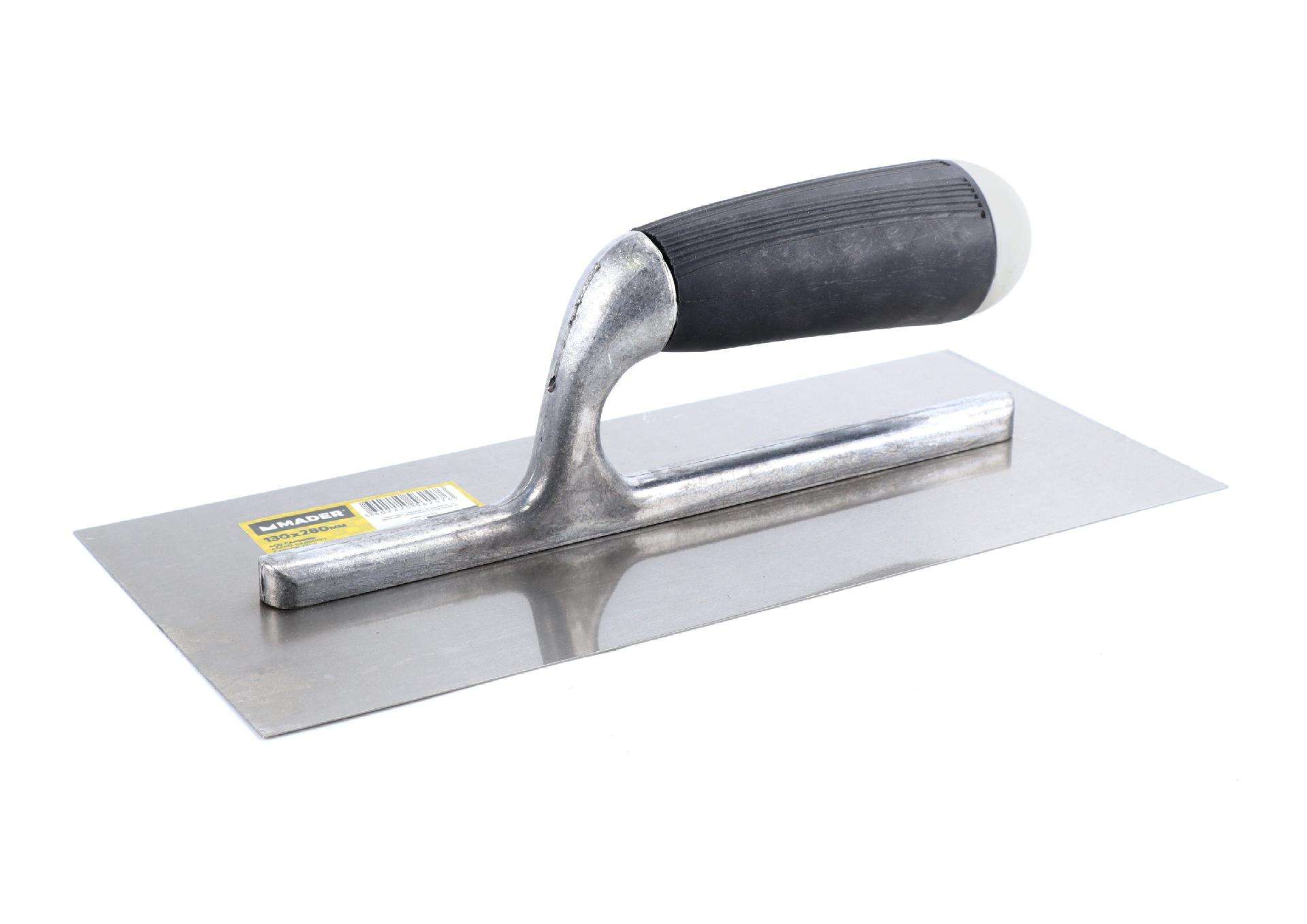 Talocha de Pedreiro Lisa, Aço Carbono, 280x130mm refª 56247 MADER