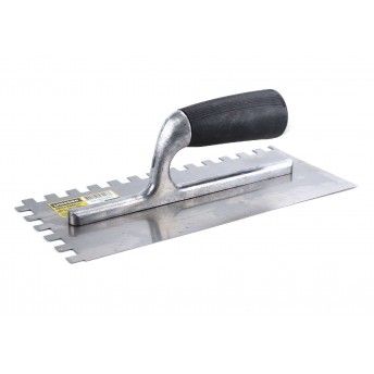 Talocha de Pedreiro Dentada, Ao Carbono, 280x130mm ref 56248 MADER