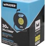 Extenso elctrica c/enrolador 3x2.5mm 30m ref 56054 Mader