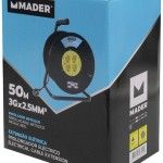 Extenso Eltrica, 50m, com Enrolador Metlico ref 56055 MADER