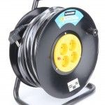 Extenso Eltrica, 50m, com Enrolador Metlico ref 56055 MADER