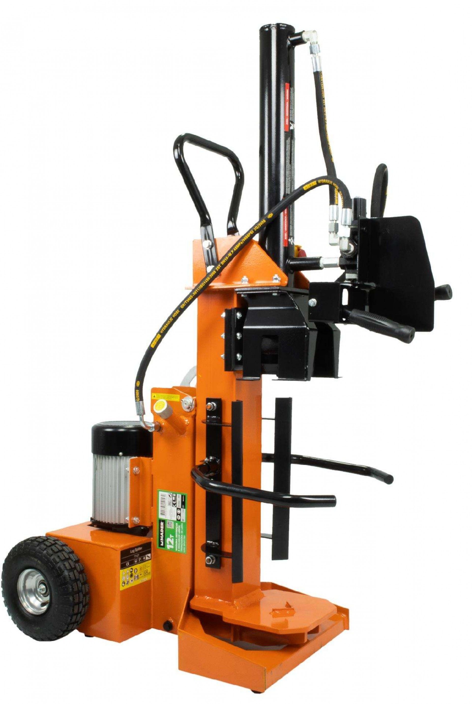 Máquina Destroçar/Rachar Lenha 3 IN 1, 12T, 520mm, 2 Velocidades refª 55186 MADER