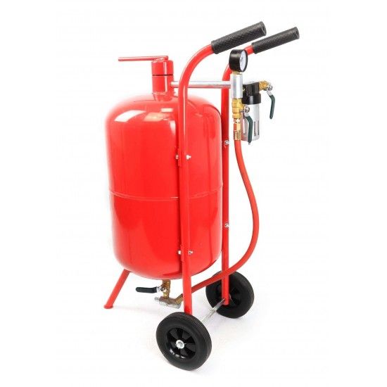 Máquina de Jato de Areia, com Depósito, 37L refª 55100 MADER Máquina de Jato de Areia, com Depósito, 37L refª 55100 MADER