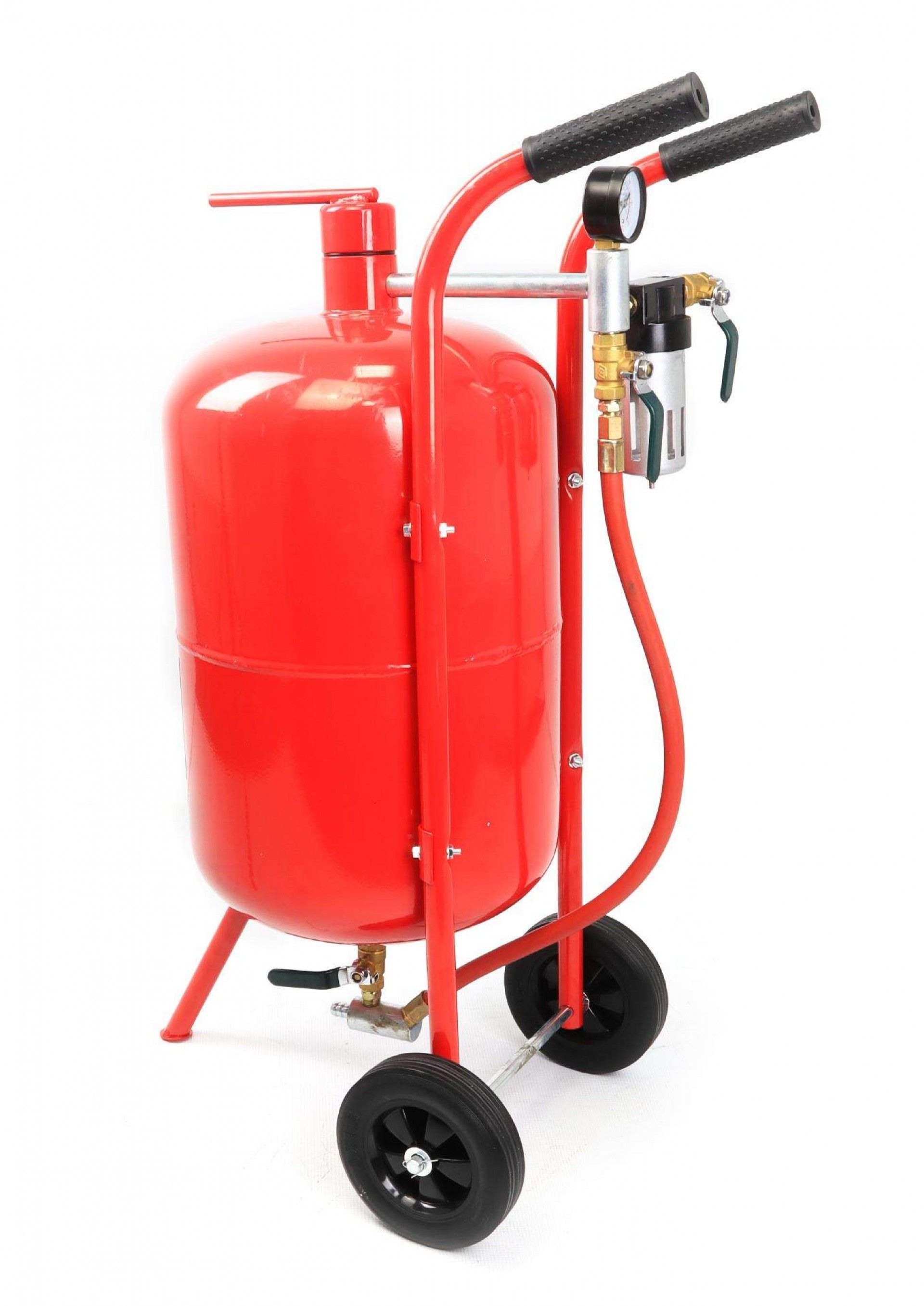 Máquina de Jato de Areia, com Depósito, 37L refª 55100 MADER