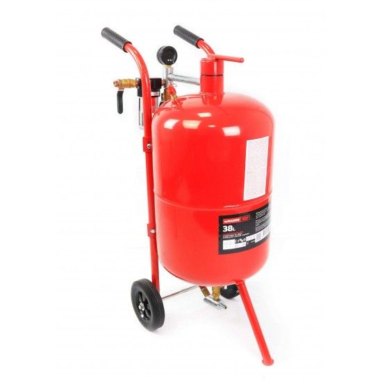 Máquina de Jato de Areia, com Depósito, 37L refª 55100 MADER Máquina de Jato de Areia, com Depósito, 37L refª 55100 MADER