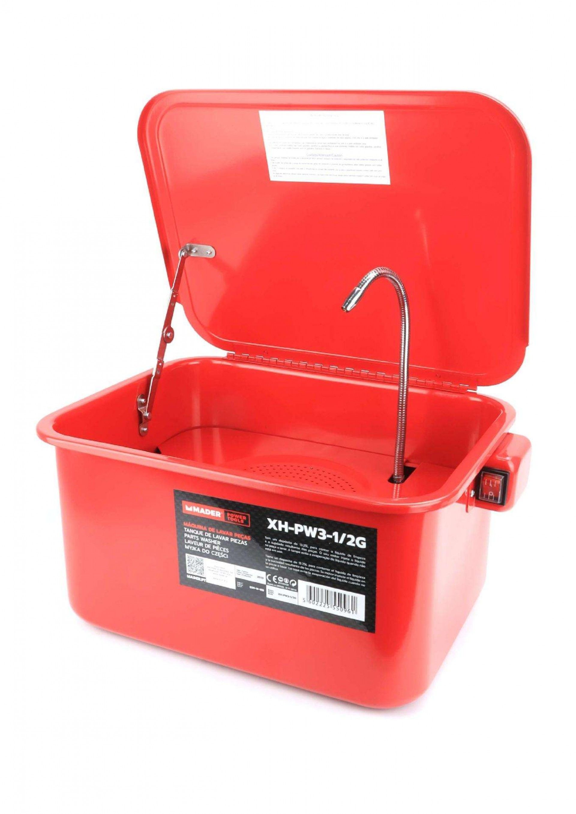 Máquina de Lavar Peças 13L refª 55096 MADER