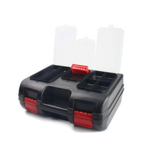 Mala para Ferramenta e Berbequim, 405x300x155mm refª 53789 ISIK Mala para Ferramenta e Berbequim, 405x300x155mm refª 53789 ISIK