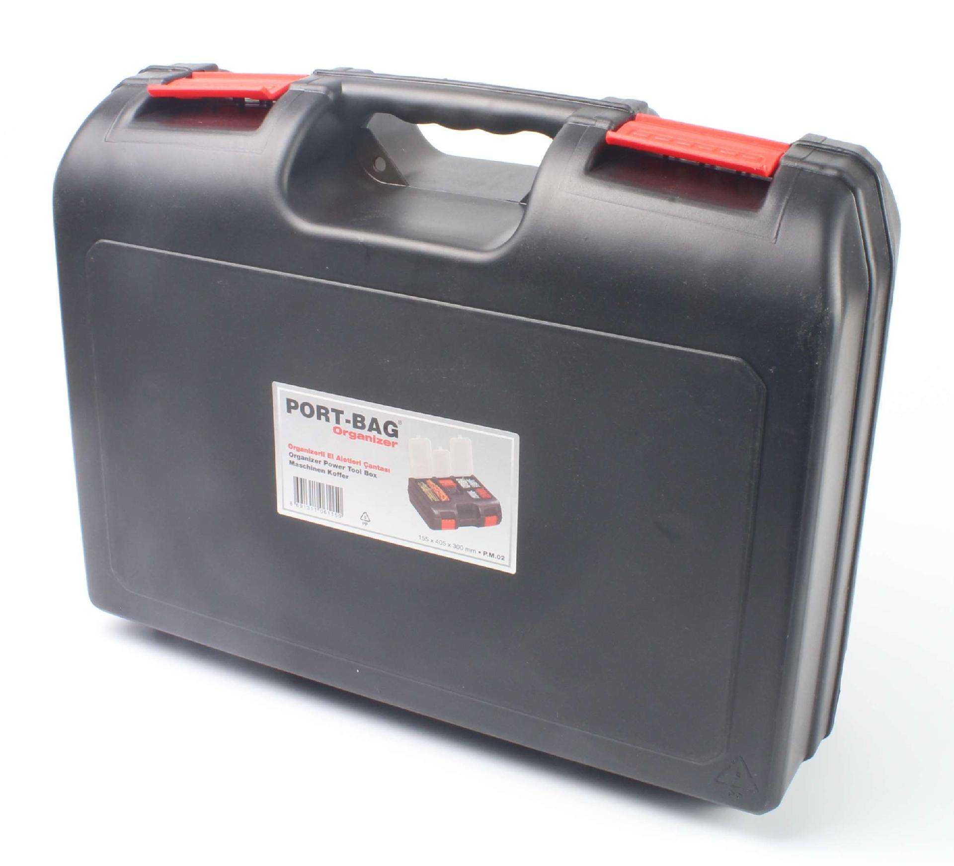 Mala para Ferramenta e Berbequim, 405x300x155mm refª 53789 ISIK