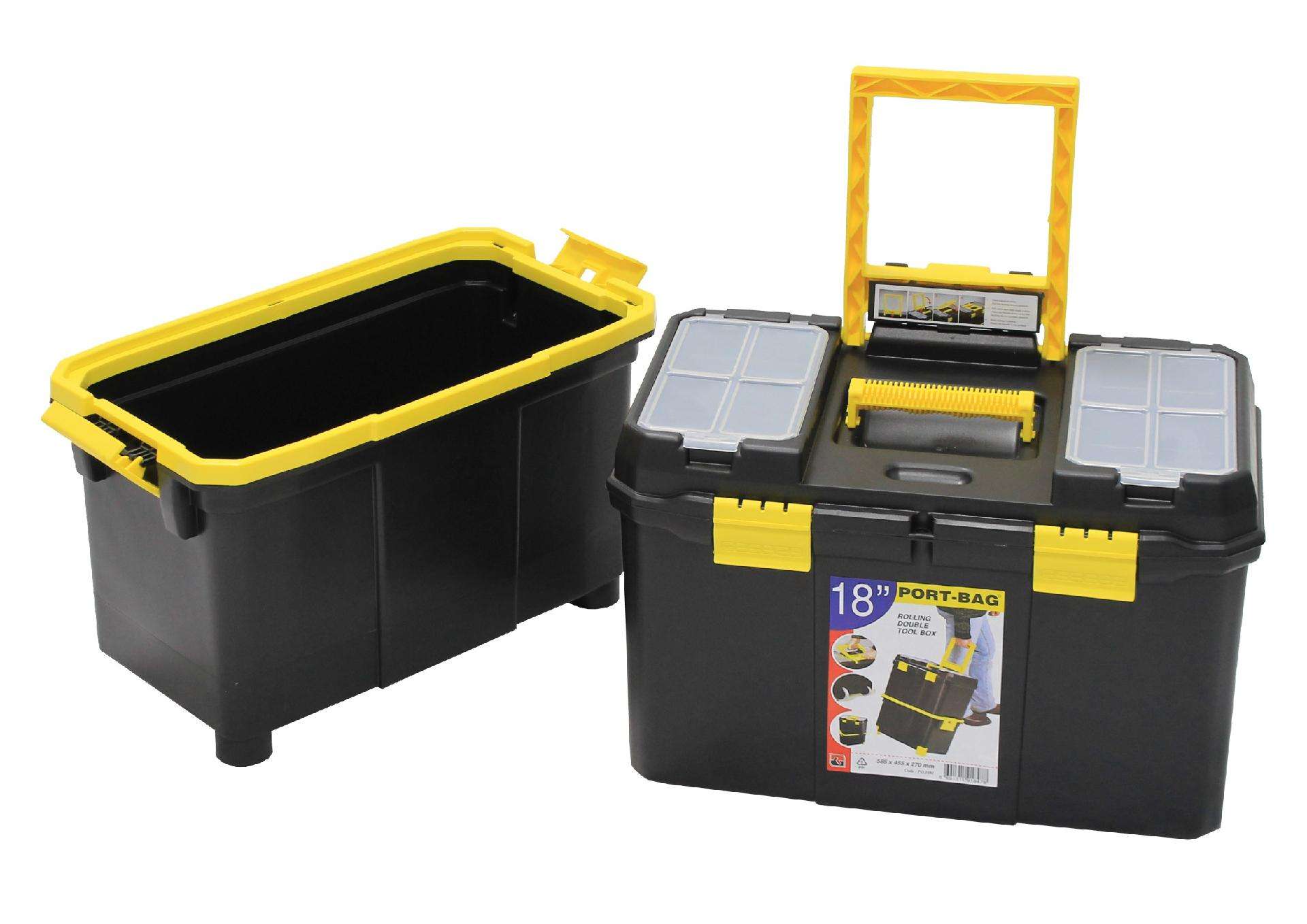 Caixa Multiusos, Plástico, com Rodas refª 53758 ISIK