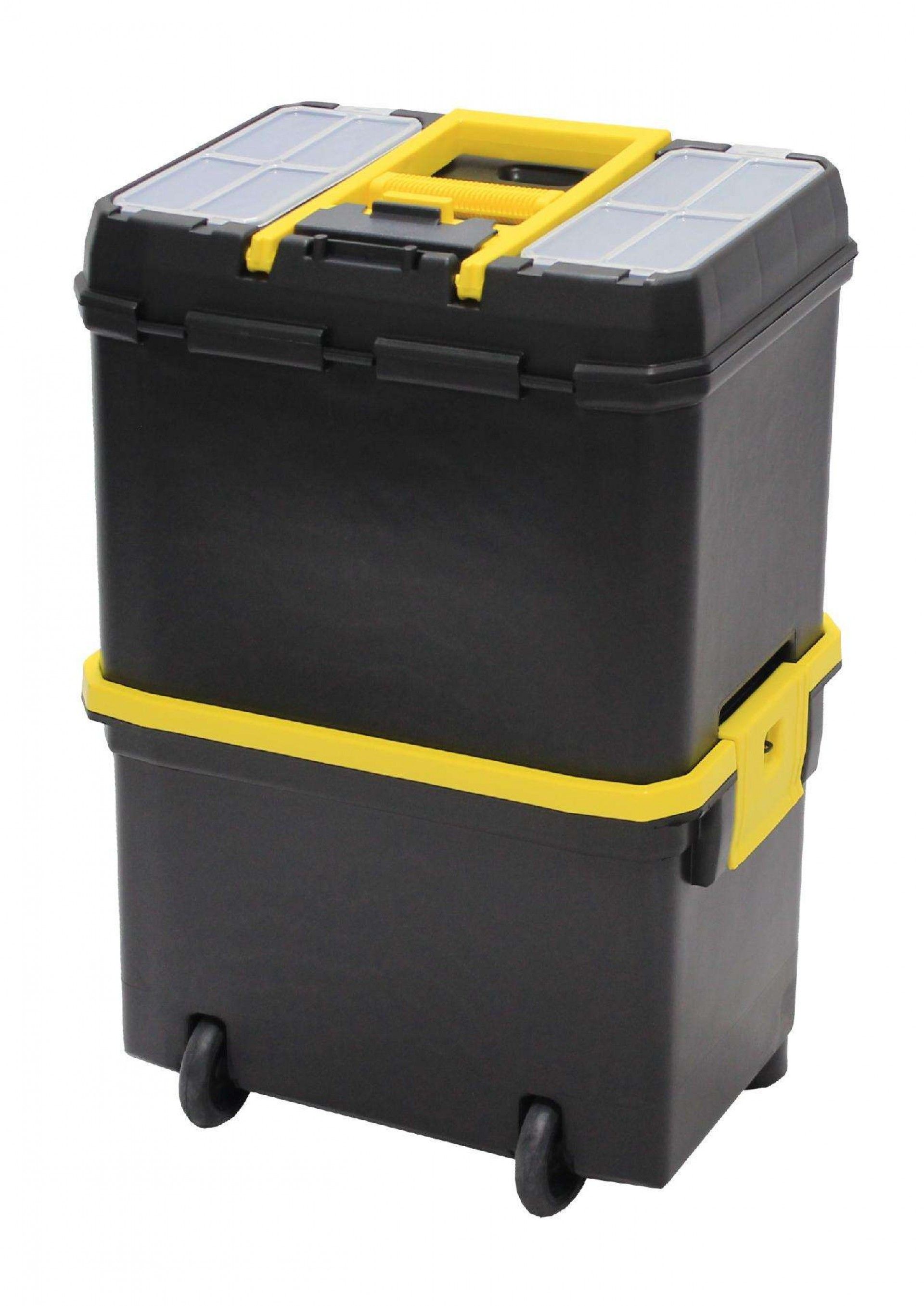 Caixa Multiusos, Plástico, com Rodas refª 53758 ISIK