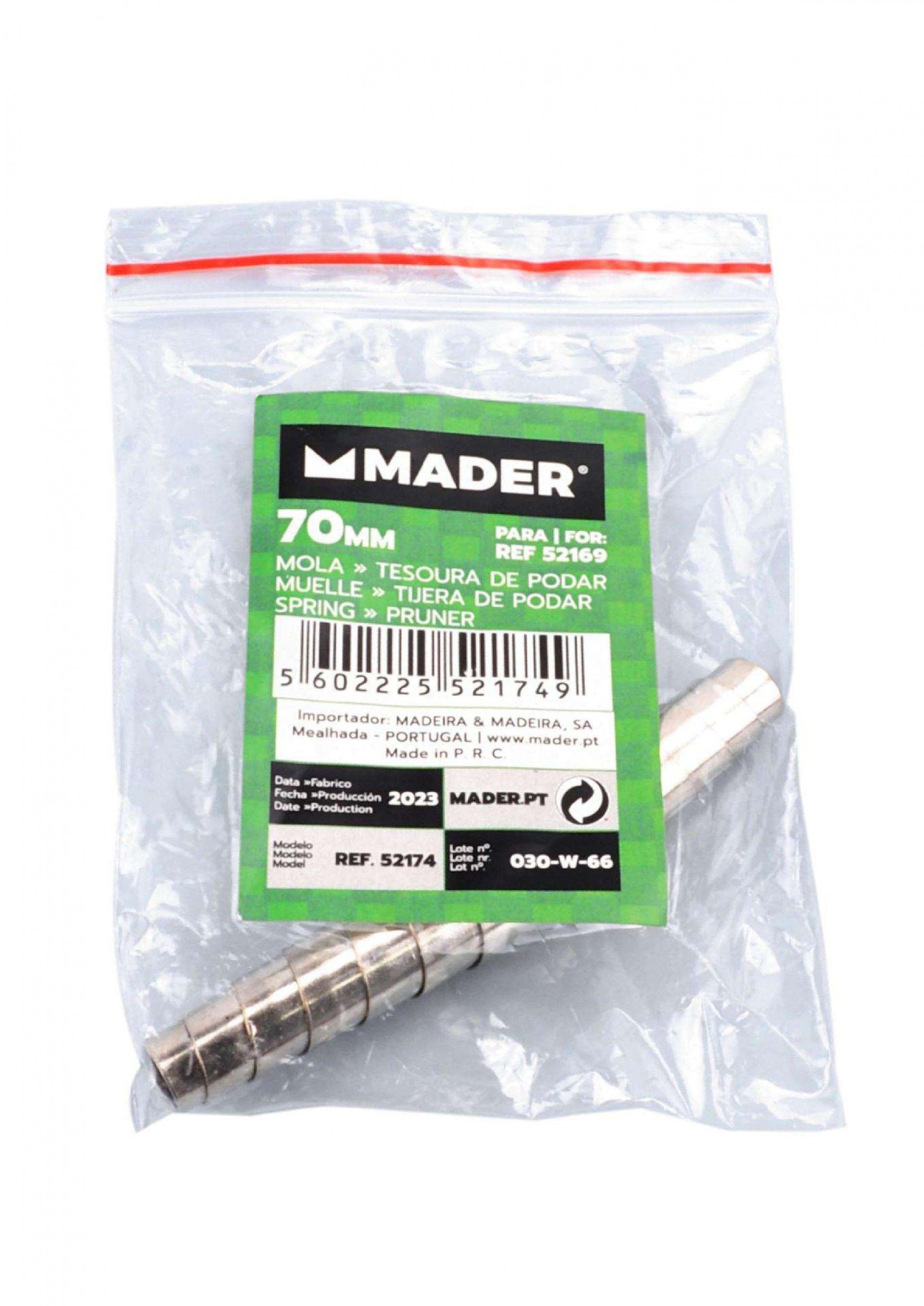 Mola, para Tesoura Podar 9 - 70mm refª 52174 MADER